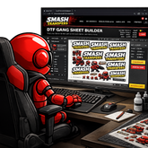 DTF 34" Wide Gang Sheet Wide -Online Builder