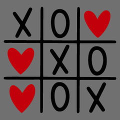 Tic Tac Toe Hearts Love
