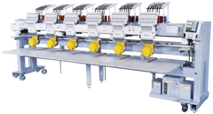 Baruden K-Series Multihead Embroidery Machines Overview 8 Head