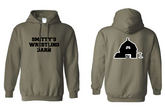 Smitty's Wrestling Barn Cotton Hoodie - Army Green
