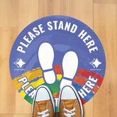 Indoor Floor Graphic