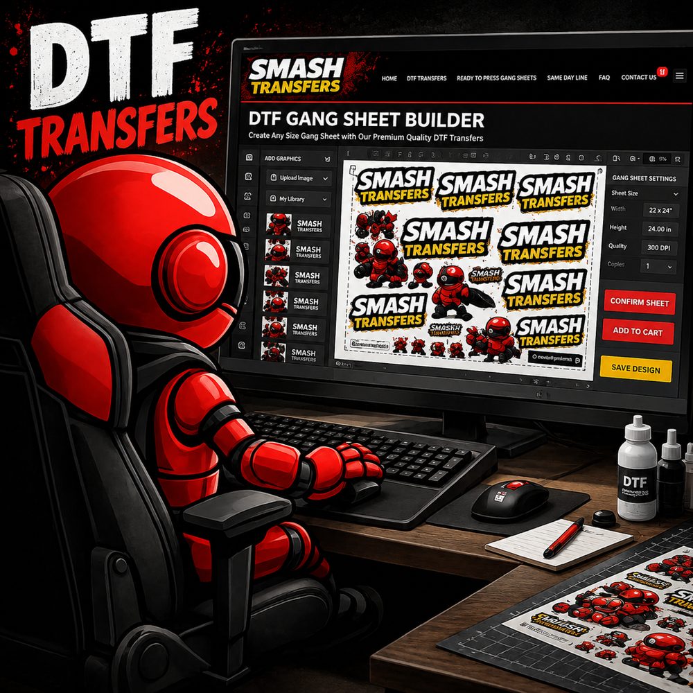 The Smash gang sheet builder