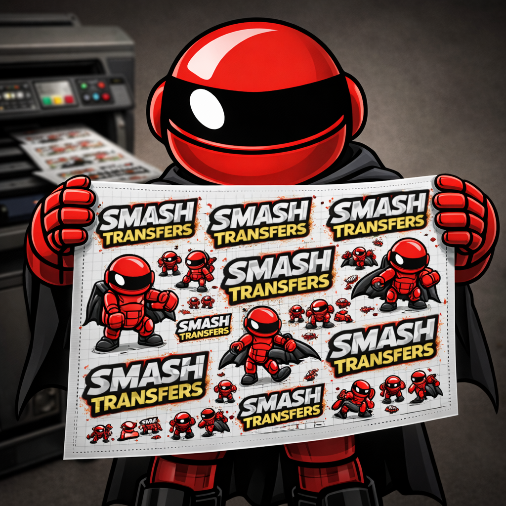 DTF 34" Wide Gang Sheet upload