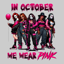 In October We Wear Pink – Breast Cancer Awareness Horror Style