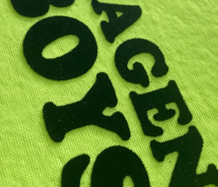 Flock (Suede) Transfers (1-Color)