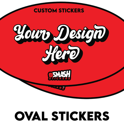 Oval Stickers