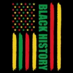 Black History Month Flag