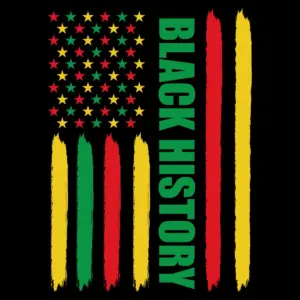 Black History Month Flag