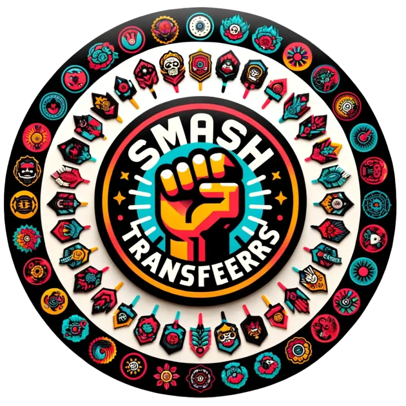 Smash Transfer Awesome DTF Stickers